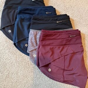 Lululemon Speed Up Shorts Bundle
